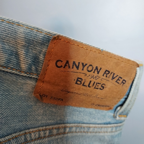 Canyon River 1987 Blues Regular Fit Men's Jean 36×32 - Picture 4 of 6